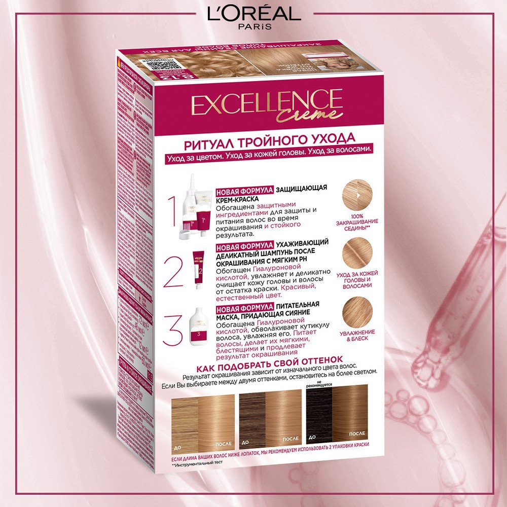 Haircolor Excellence Creme Core Texture